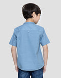 Little M Solid Slub Boys Koko Shirt