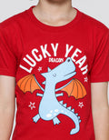 Little M Kaos Lengan Pendek Anak Laki-laki Seasonal Cny Lucky Year