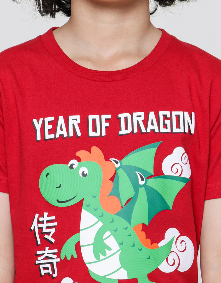 Little M Year Of Dragon Boys T-Shirt