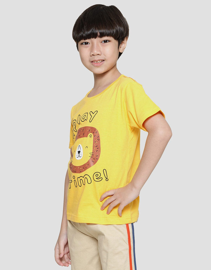 Little M Play Time Boys Short Sleeve T-Shirt