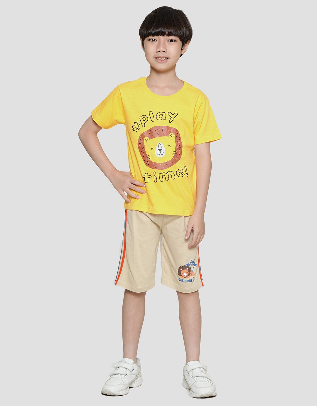 Little M Play Time Boys Short Sleeve T-Shirt