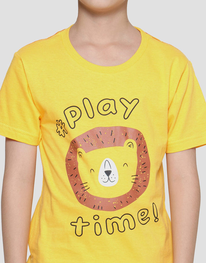 Little M Play Time Boys Short Sleeve T-Shirt