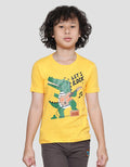Little M Lets Rock Kaos Lengan Pendek Anak Laki-laki