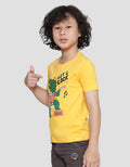Little M Lets Rock Kaos Lengan Pendek Anak Laki-laki