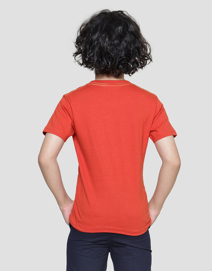 Little M Dino Truck Kaos Anak Laki-laki