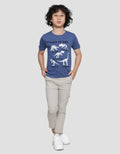 Little M Learn The Dino Kaos Lengan Pendek Anak Laki-Laki