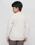 Nevada Long Sleeve Solid Textured Waffle