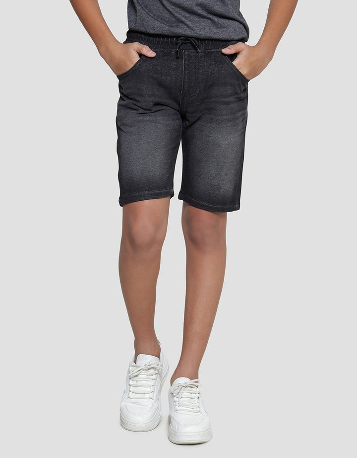Nevada Celana Denim Terry Karet Washing Anak Laki-laki