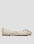 Nevada Ballerina Quilted Sepatu Flat Wanita