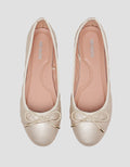 Nevada Ballerina Quilted Sepatu Flat Wanita