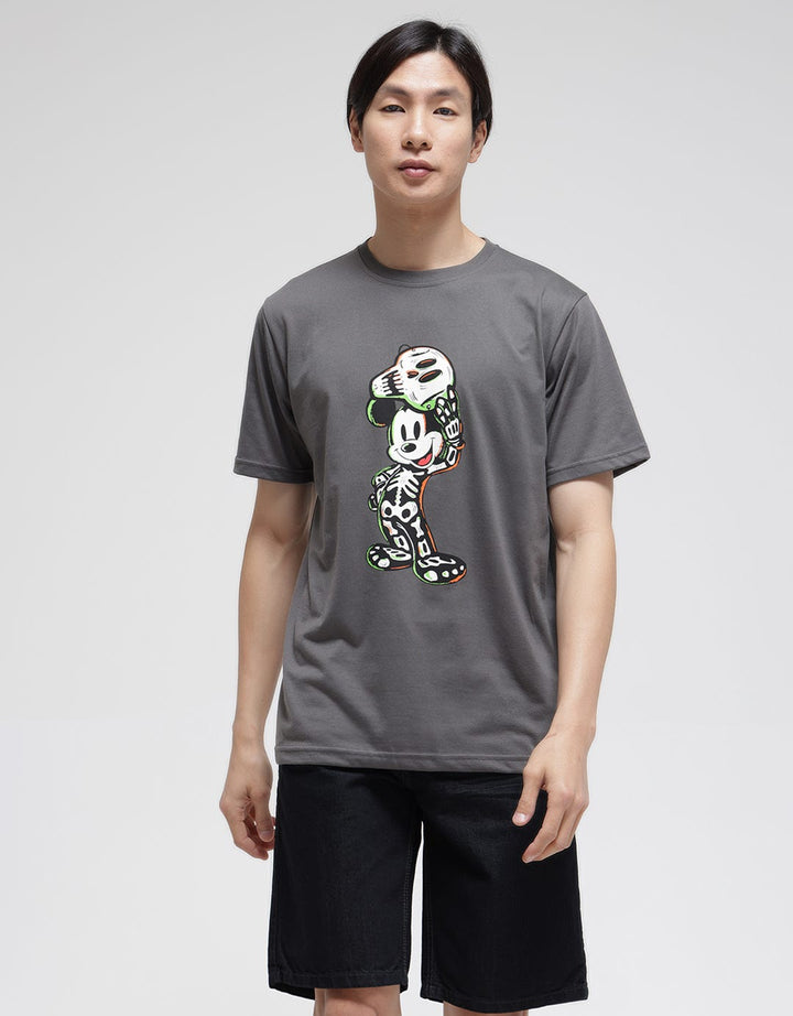 Disney T-Shirt Special Halloween Skull Mickey Smiling