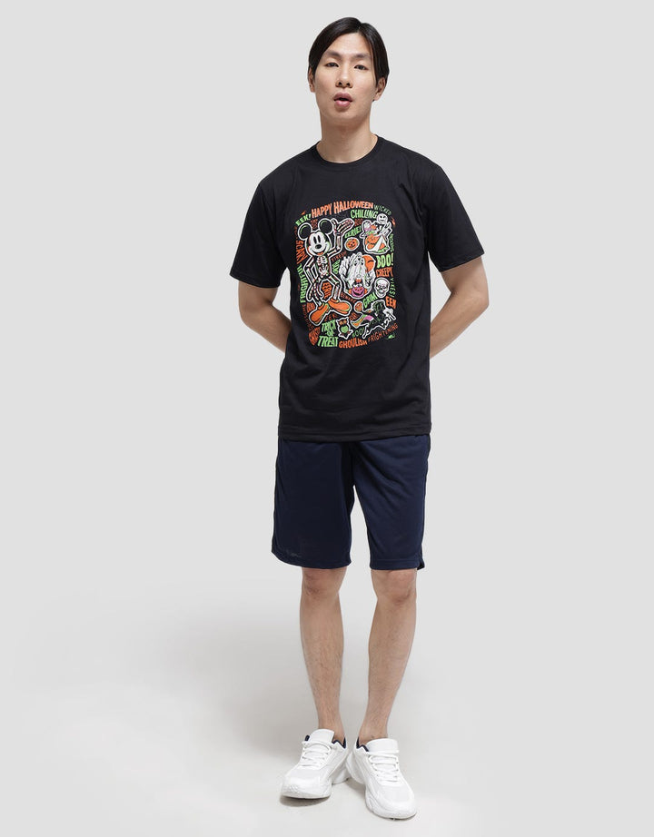 Disney Short Sleeve T-Shirt Special Halloween Colorful Mickey