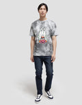 Disney Donald N Jack Tie Dye Kaos Pria