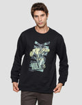 Marvel Repeated Hulk Wording Men's Sweater
