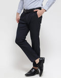 Stanley Adams Long Pants Slim Poly Viscose With Mix Fabric