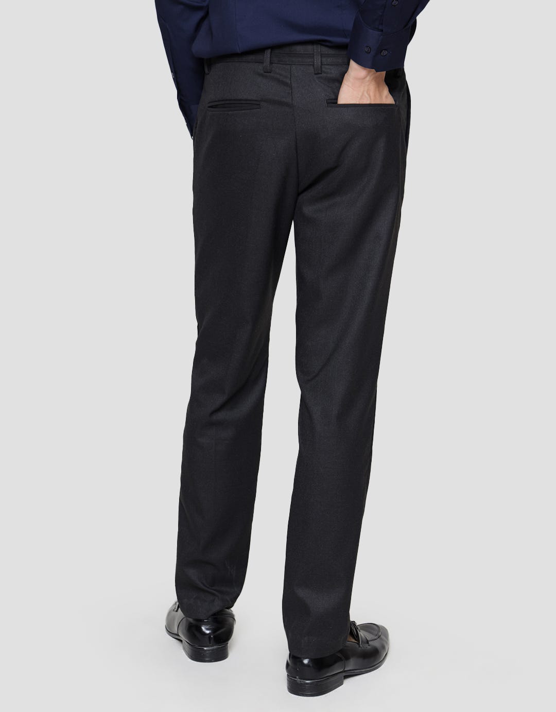 Stanley Adams Long Pants Slim Poly Viscose With Mix Fabric