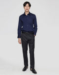 Stanley Adams Long Pants Slim Poly Viscose With Mix Fabric
