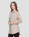 Cardinal Femme Stripped Women's Shirt