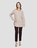 Cardinal Femme Stripped Women's Shirt