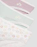 Nevada Brief Midi Panty Pack Daisy