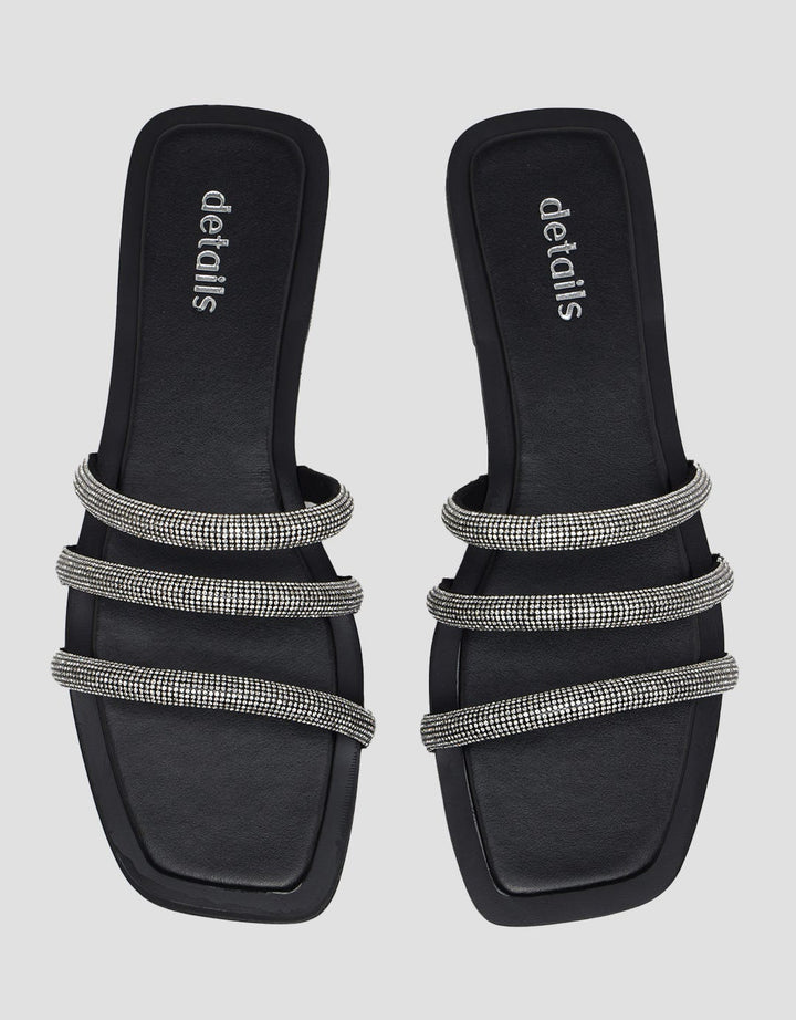 Details Beads Spark Slipper Women's Sandals