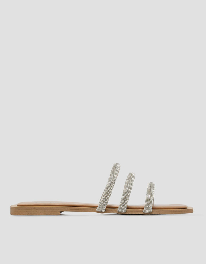 Details Beads Spark Slipper Women's Sandals