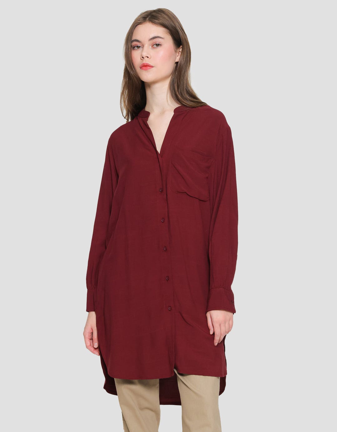 St. Yves Fliuid Long Tunic Wanita – Matahari.com