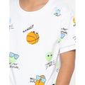 Little M T-Shirt Fullprint Soccer Ball Anak Laki-Laki