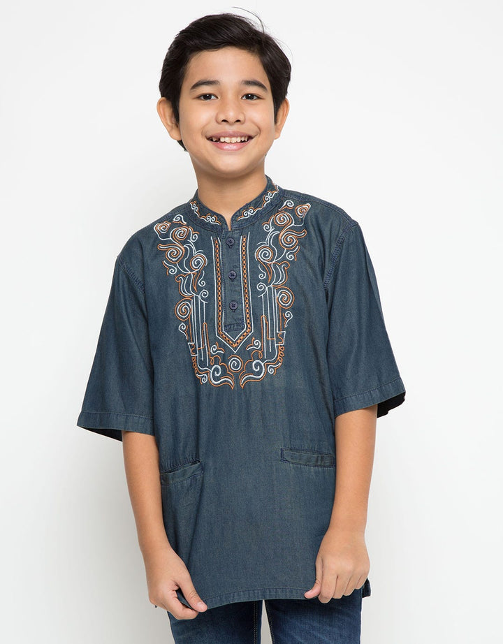 Pingu Kids Short Sleeve Chambre Printing Koko Shirt