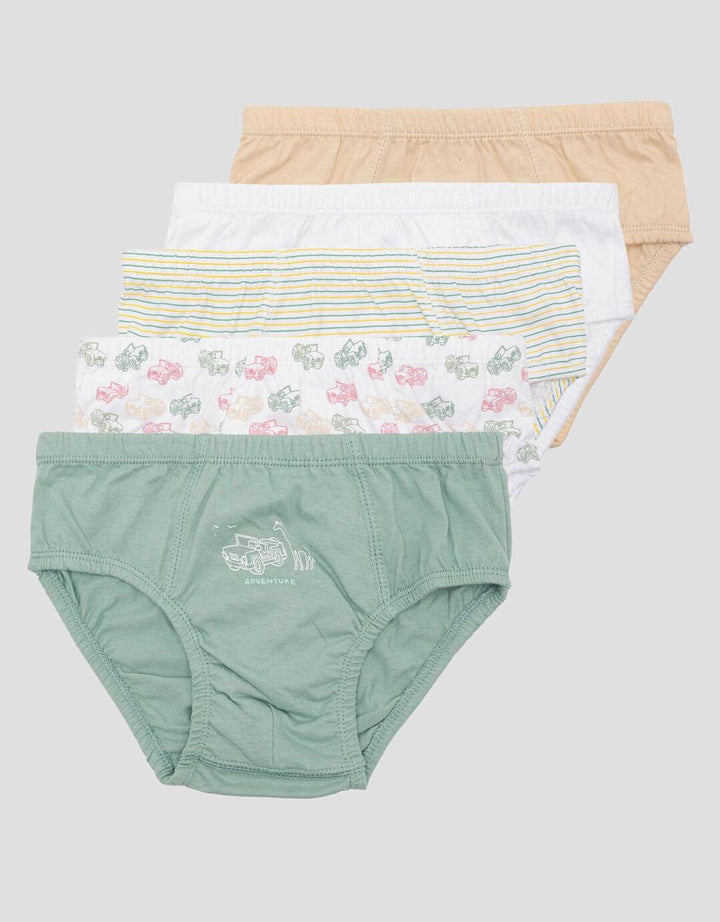 Little M Underwear Pack Of 5 Cars Celana Dalam Anak Bayi