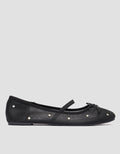 Connexion Studded Sepatu Ballerina Wanita