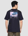 Nevada Front Back Wording Photoprint Kaos Lengan Pendek Pria