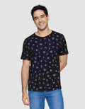 T Zone Wb Tom And Jerry Full Print Print Kaos Lengan Pendek Pria