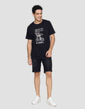 T Zone Big Size Theme Vacation Japan 3 Men's Short Sleeve T-Shirt