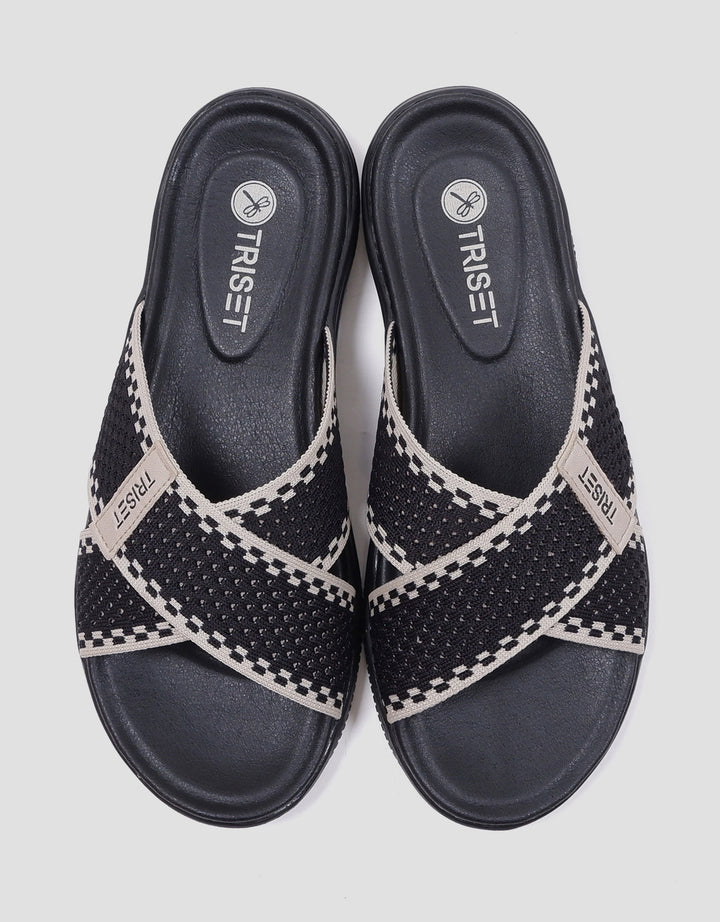 Triset TF640010901 X Strap Sandal Flat Wanita