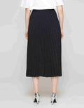 ZES Rok Pleats Wanita Midi MELWB003