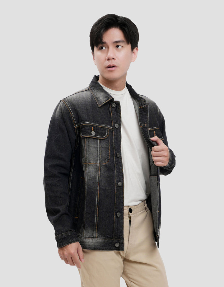 Lois Jaket Denim Pria