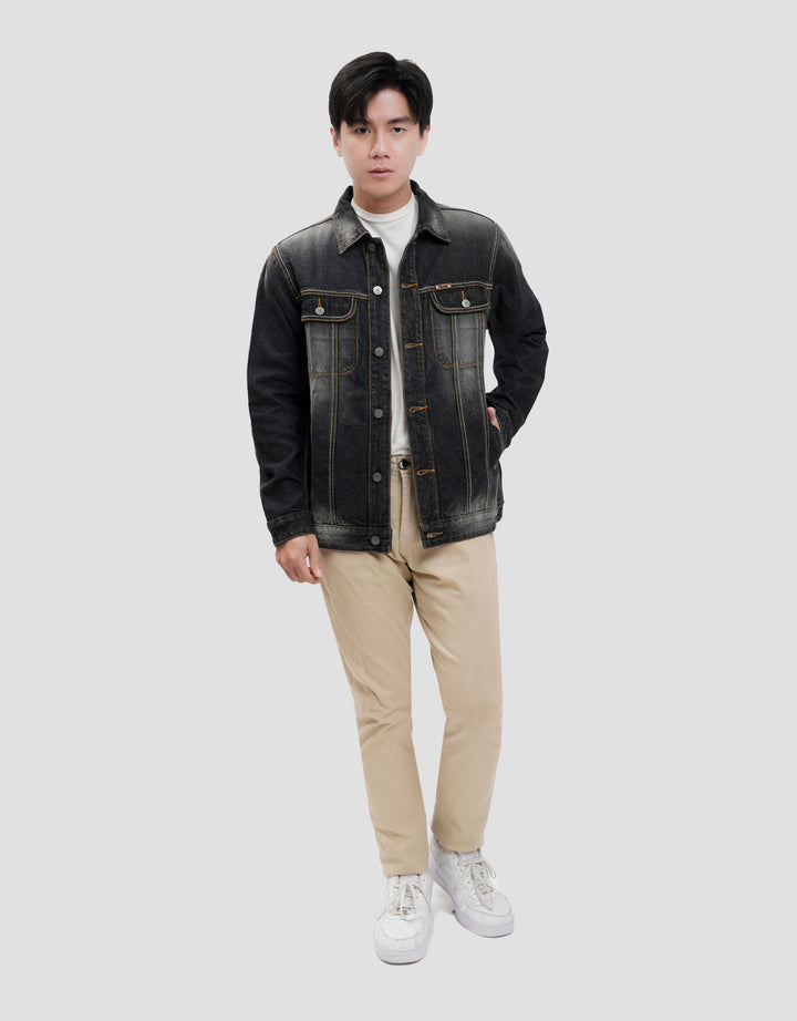 Lois Jaket Denim Pria