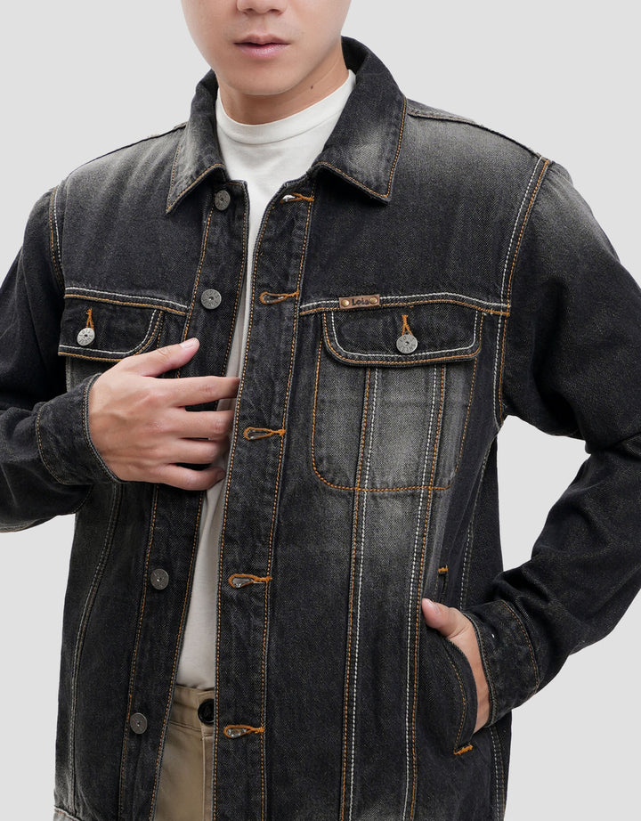 Lois Jaket Denim Pria