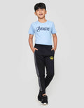 Character Batman Logo Lis Samping Celana Jogger Anak Laki-laki