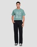 Nevada Loose With Cut And Sewn Celana Panjang Pria