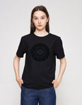 ZES T-Shirt Regular Lace Flocking CRLVT029 CRLVT029