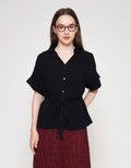 ZES With Belt Kemeja Wanita MELWT013
