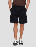 Nevada Knit Baggy Fit 3D Cargo Celana Pendek Pria