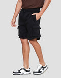 Nevada Knit Baggy Fit 3D Cargo Celana Pendek Pria