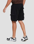 Nevada Knit Baggy Fit 3D Cargo Celana Pendek Pria