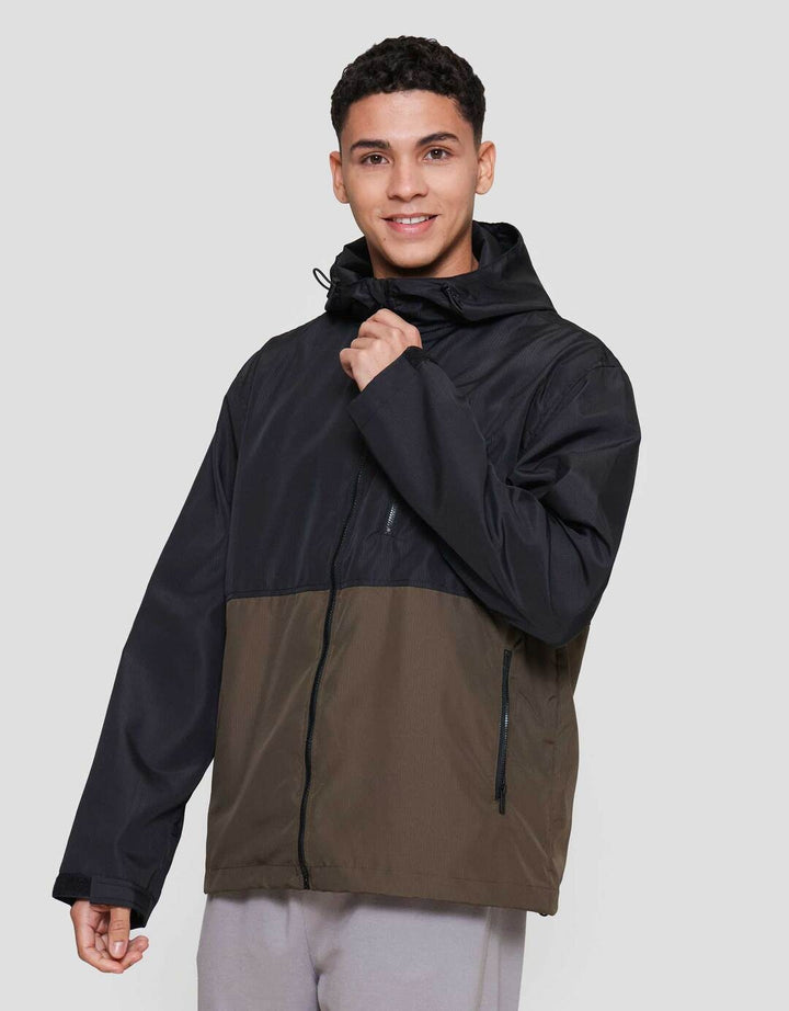 Nevada Woven Hoodie Ribstop Jaket Pria