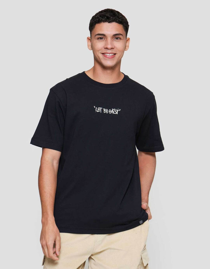 Nevada Backprint Wording Style Kaos Pria