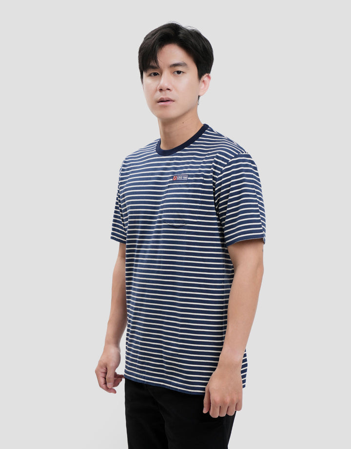 Lois Bordir Kaos Lengan Pendek Pria