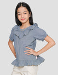 Cardinal Kids Girl Ruffle Blouse Anak Perempuan
